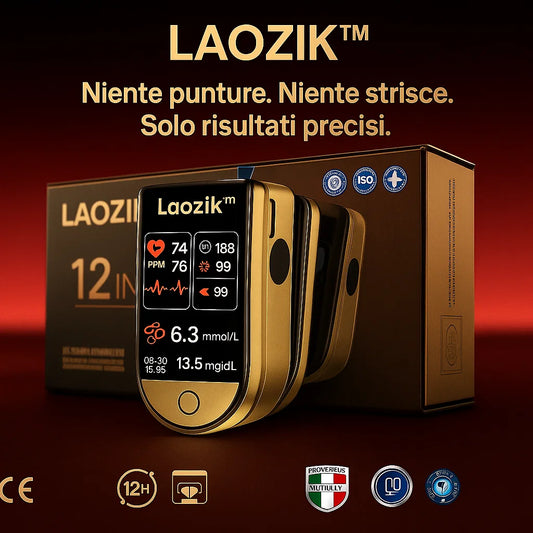 LAOZIK™ 12 IN 1 - IL RIVOLUZIONARIO MISURATORE MEDICO MULTIFUNZIONE